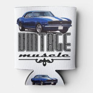 Porta-lata Músculo de Camaro do vintage