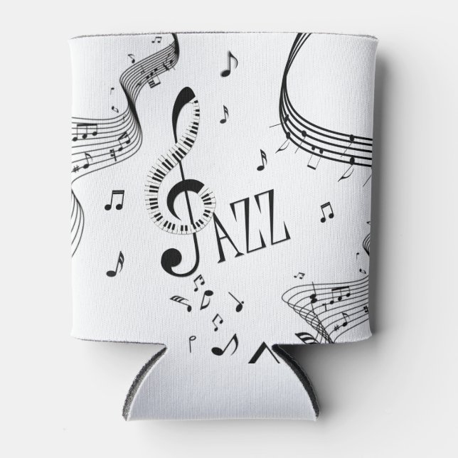 Porta-lata Música Jazz legal (Frente)