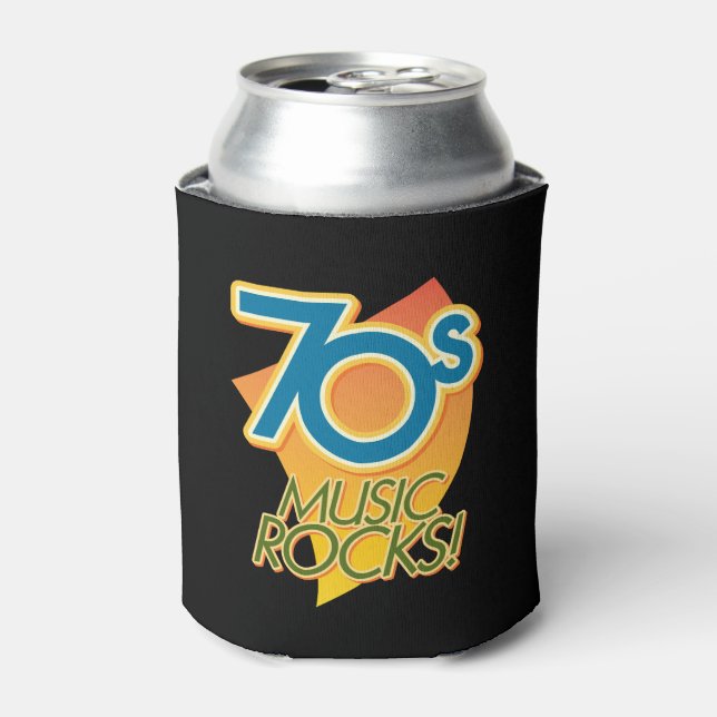 Porta-lata Música Rocks dos anos 70! (Can Front)