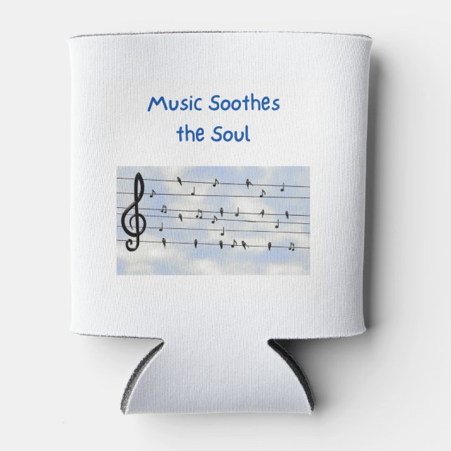 Porta-lata Música Soita a Alma em um (Frente)