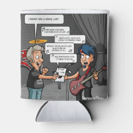 Porta-lata Música Vocalista Humor Engraçado Pun Pode Resfriar