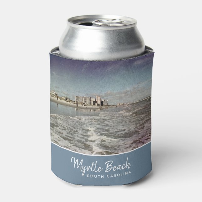 Porta-lata Myrtle Beach South Carolina Vintage (Can Front)