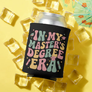 Porta-lata na Minha Era de Mestrado Graduação Mestre Grau