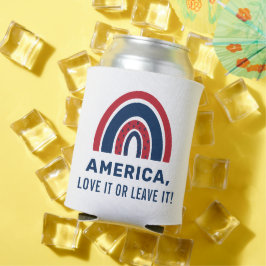 Porta-lata Na moda Patriótico Americano Arco-Íris Americano 4