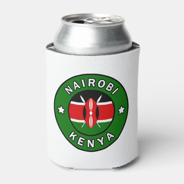 Porta-lata Nairobi Quênia (Can Front)