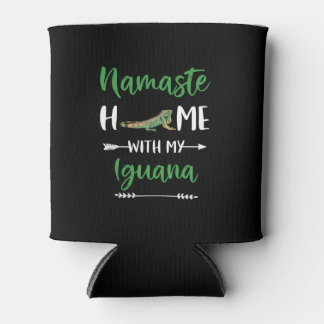 Porta-lata Namaste Casa Com Minha Iguana Funny Iguana Iguana 