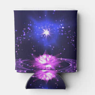 Porta-lata Namaste Cotação Purple Crystal Lotus & Star