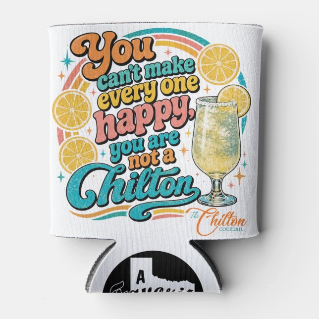 Porta-lata Não é uma camiseta Chilton  (Frente)