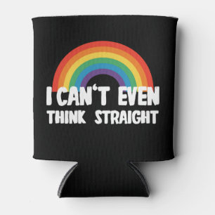 Porta-lata Não Posso Nem Pensar Direito Piada Orgulho Gay