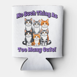 Porta-lata Não, tal coisa como tantos gatos!