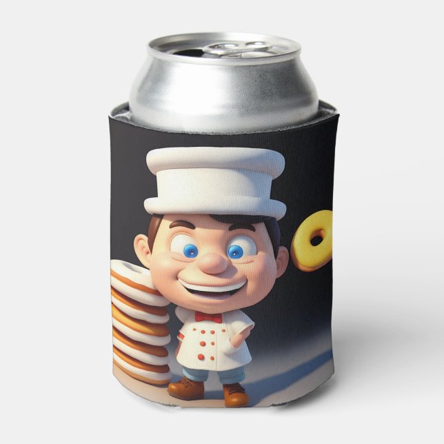 Porta-lata Não Toque Nas Minhas Rosquinhas, Pode Arrefecer (Can Front)