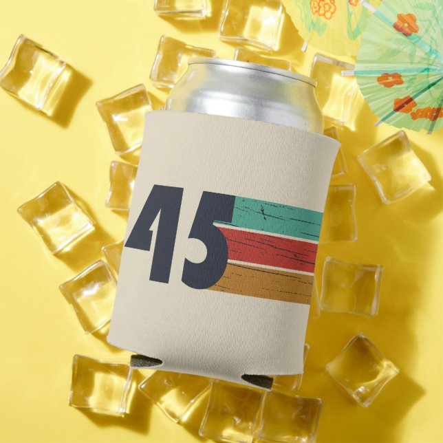 Porta-lata Nascer em 1945. presentes de 80 de aniversário (Verão in situ)