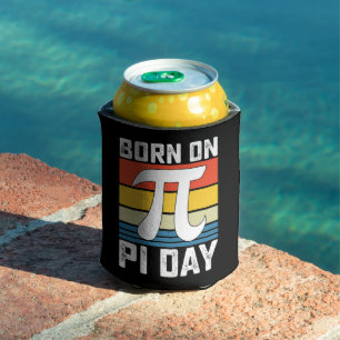 Porta-lata Nascer Na Matemática De Aniversário Do Pi