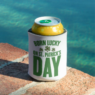 Porta-lata Nascer Sortudo No Aniversário Irlandês Do Dia de S