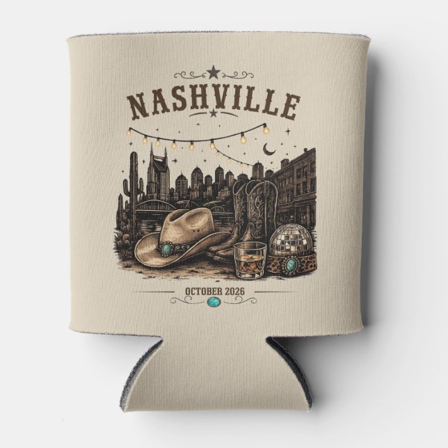 Porta-lata Nashville (Frente)