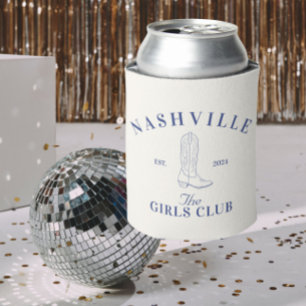 Porta-lata Nashville Bachelorette Girls Club Can Cooler