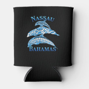 Porta-lata Nassau Bahamas Vacinação Golfinhos Tribais