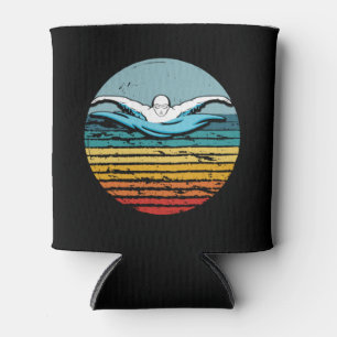 Porta-lata Natação Retro Vintage Circle 80s Natação