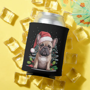 Porta-lata Natal Amante de Bulldog Francês Mãe de Cachorro En
