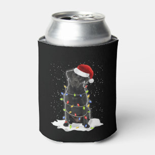 Porta-lata Natal Black Labrador Cachorro Negra Cachorro Vazio