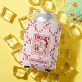 Porta-lata Natal De Papais noeis De Mão