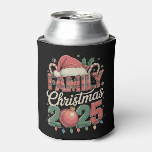 Porta-lata Natal em Família 2025 Roupas de Natal Combinando