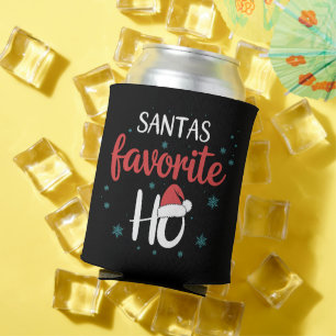 Porta-lata Natal Favorito de Papai Noel Correspondente Férias