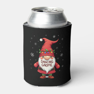 Porta-lata Natal Gnomo Dançando Gnomo Natal (1)