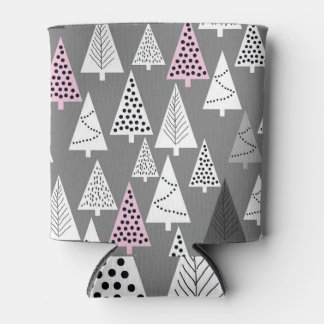 Porta-lata Natal simples: Padrão de árvore Abstrato