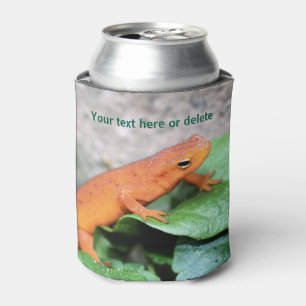 Porta-lata Natureza Personalizada Da Salamandra De Laranja Ce