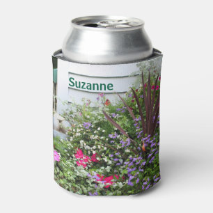 Porta-lata Natureza Personalizada do Jardim Flor