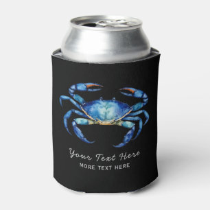 Porta-lata Náutica Personalizada Crab Summer Beach