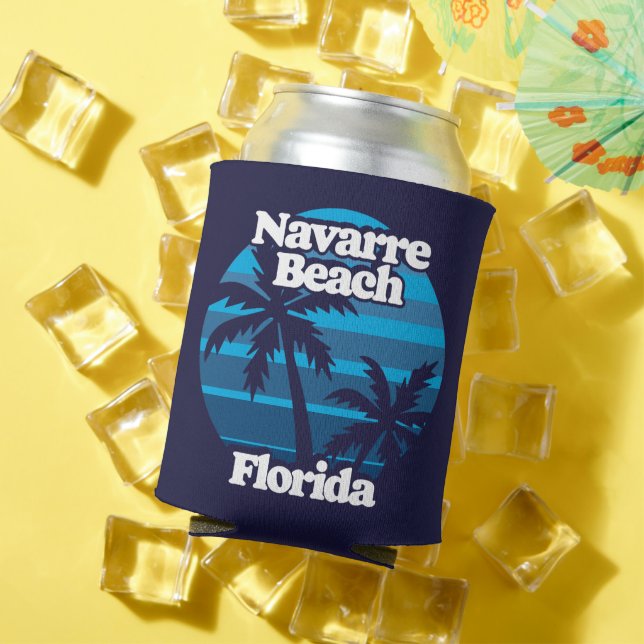 Porta-lata Navarre Beach Flórida (Verão in situ)