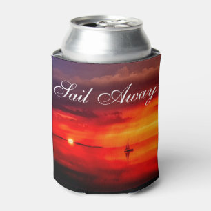Porta-lata Navegar até o pôr do sol