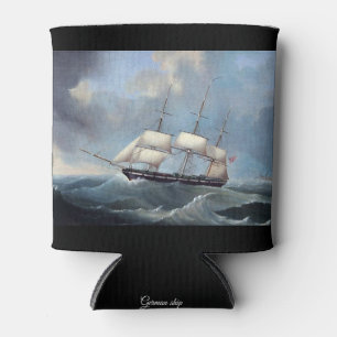 Porta-lata Navio alemão Anne Emilie 1848