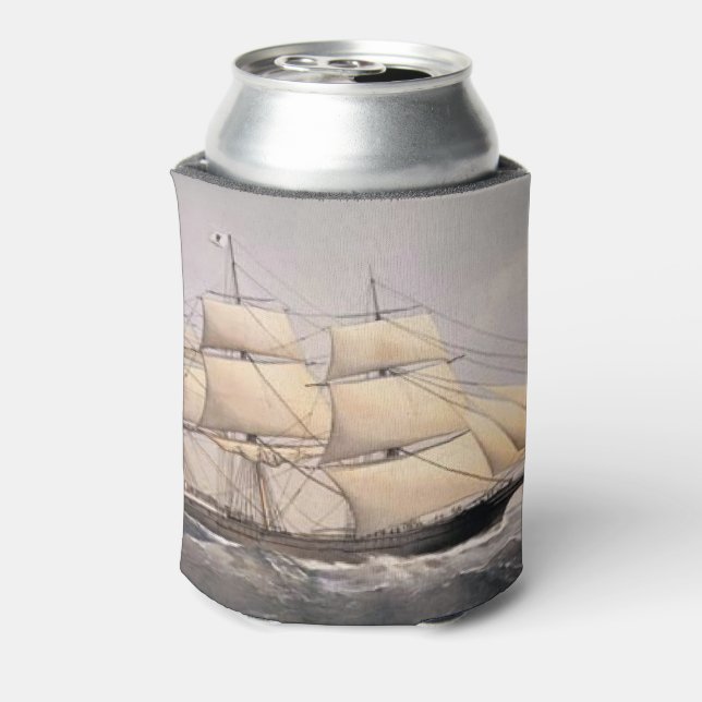 Porta-lata Navio Clipper Cidade de Adelaide 1800s (Can Back)