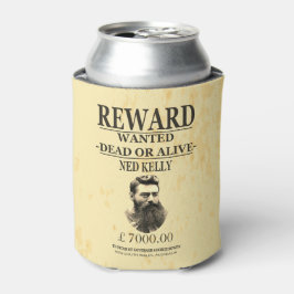 Porta-lata Ned Kelly Bushranger ⚔️ famosa lei australiana
