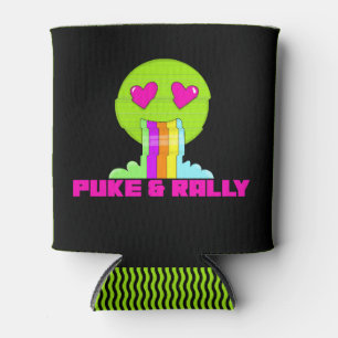 Porta-lata Neon Puke & Caneca Resfriadora de Rally Retorno