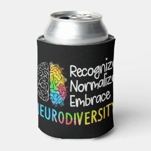 Porta-lata Neurodiversidade, Celebre o Espectro. O cérebro