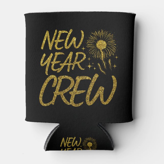 Porta-lata New Year Crew  (Frente)