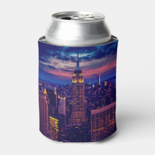 Porta-lata New York Cityscape à noite