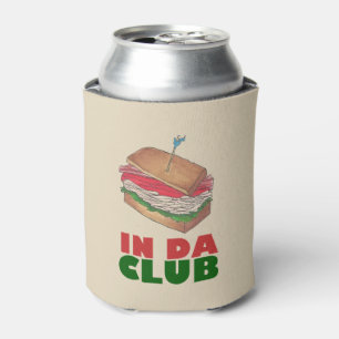 Porta-lata No Da Club Turkey Club Sandwich Engraçado Foodie D