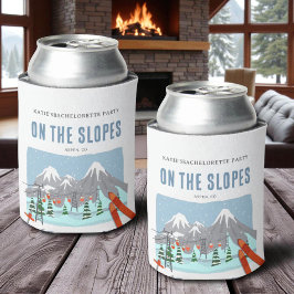 Porta-lata No Fim De Semana Da Bachelorette Ski Slopes