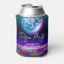 Porta-lata Noite de Dança Noite de Neon Retro Disco