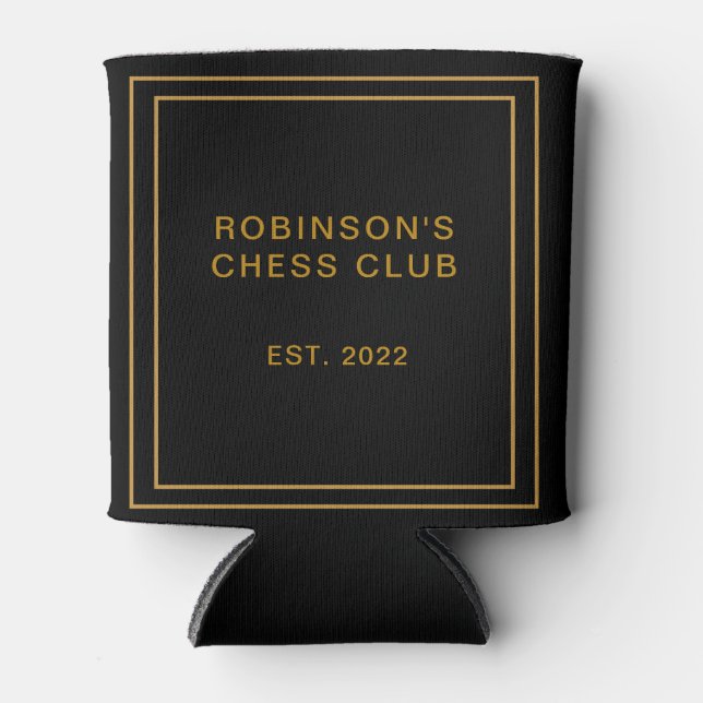 Porta-lata Noite do Jogo Divertido (Frente)