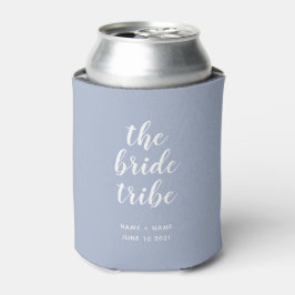 Porta-lata Noiva Tribe Bridal Party Bridesmaid Dusty Blue