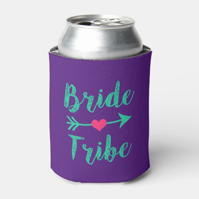 Porta-lata Noiva Tribe Bridesmaid pode resfriar (Can Front)