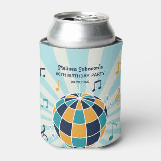 Porta-lata Noivado Musical de Bola de Disco de Onda Retroativ