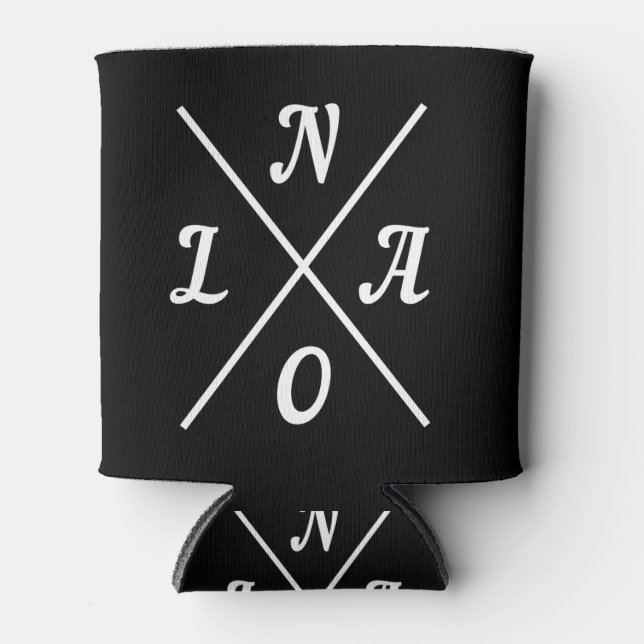 Porta-lata Nola New Orleans Louisiana Estados Unidos (Frente)