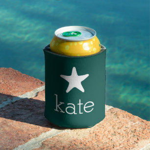 Porta-lata Nome com Starfish